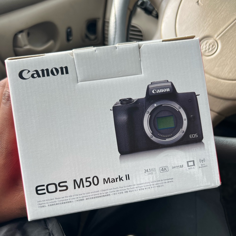 Canon Eos M50 Mark ii (BODY ONLY)